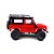 Carro MN Model 1:12 Jeep Land Rover com Faróis Vermelho MN-91 - Imagem 1
