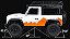 Carro MN Model 1:12 Jeep Land Rover Defender 90 (2015) Branco MN-99 - Imagem 3