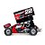 Carro Losi 1:10 22S Sprint 2WD BLX RTR Vermelho LOS-2359 - Imagem 1