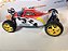Carro Himoto 1/10 Syclone PRO Buggy .18 Nitro Vermelho/Branco Hi8102 - Imagem 1