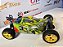 Carro Himoto 1/10 Syclone PRO Buggy .18 Nitro Verde/Vermelho Hi8102 - Imagem 1