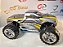 Carro Himoto 1/10 Eldorada Truck .18 Nitro 4WS Silver/Amarelo Hi6101 - Imagem 1