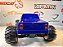 Carro Himoto 1/10 Eldorada Truck .18 Nitro 4WS Azul/Laranja Hi6101 - Imagem 3