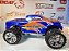 Carro Himoto 1/10 Eldorada Truck .18 Nitro 4WS Azul/Laranja Hi6101 - Imagem 1