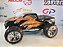 Carro Himoto 1/10 Eldorada Truck .18 Nitro 4WS Preto/Laranja Hi6101 - Imagem 2