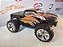 Carro Himoto 1/10 Eldorada Truck .18 Nitro 4WS Preto/Laranja Hi6101 - Imagem 1