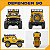 Carro FMS 1/24 Fcx24m Land Rover Defender 90 RTR Amarelo Fms12491rtryl - Imagem 2