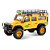 Carro FMS 1/24 Fcx24m Land Rover Defender 110 RTR Amarelo Fms12482rtryl - Imagem 1