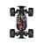 Carro ECX Ruckus 1:18 Truck 4WD Preto e Vermelho ECX01000T1 - Imagem 4