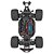 Carro Associated 1/10 Rival MT10 4WD BLX RTR V2 Asc20518c - Imagem 5