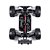Carro Arrma 1/8 Notorious 6S 4WD BLX Stunt Preto Ara8611v6t1 - Imagem 6