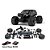 Carro Arrma 1/10 Gorgon 2WD Monster RTA Kit GUN Metal Ara3230skt1 - Imagem 5