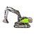 Cargadora RC Huina 1/14 Metal Verde 1593 - Imagem 2