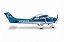 Aviao Seagull Cessna 182 Turbo Skylane 69" ARF Pearl Azul Sea327b - Imagem 1
