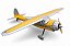 Aviao Seagull Cessna 195 35-40 90" ARF Amarelo Sea409 - Imagem 1