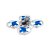 E-Flite Blade Inductrix BNF FPV Blh8850 S/B - Imagem 1