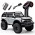 Carro Wltoys 1/18 Jeep Caballo 9KM 4WD Silver Grey 184023 - Imagem 5