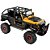 Carro WL Toys 1:10 Driving Rock Crawler Climbing 11KM 4WD Amarelo 104026 - Imagem 6