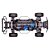 Carro Traxxas Maxx Slash BLX 6S TQI TSM 4WD Blue 102076-4 - Imagem 6