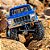 Carro Traxxas 1/18 TRX-4M Ford f-150 Crawler 4WD TQ Blue 97044-1 - Imagem 6