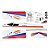 Aeromodelo Phoenix Sonic MK2 ASA Alta .25-.32 Great Planes EP ARF Pmma1125 - Imagem 8