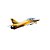 Aeromodelo Freewing Ares 3D Amarelo Ultra 8S 90MM EDF JET PNP com Giroscópio Fj32322pg - Imagem 3