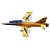 Aeromodelo Freewing Ares 3D Amarelo Ultra 8S 90MM EDF JET PNP com Giroscópio Fj32322pg - Imagem 1
