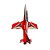 Aeromodelo Freewing Ares 3D Vermelho Ultra 8S 90MM EDF JET PNP com Giroscópio Fj32312pg - Imagem 4
