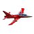 Aeromodelo Freewing Ares 3D Vermelho High 6S 90MM EDF JET PNP com Giroscópio Fj32311pg - Imagem 2