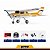 Aeromodelo FMS Ranger EP V2 1220mm RTF Reflex V3 Yellow Fms147ryl-REFV3 - Imagem 1