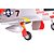Aeromodelo FMS p-51D RED Tail 1700mm PNP Fms041p - Imagem 5