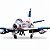 Aeromodelo FMS f-86 Skyblazer 80MM JET EDF Blue PNP Fms143pbu - Imagem 1