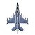 Aeromodelo FMS f-16 EDF 80MM PNP Fms135p - Imagem 3