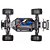 Carro Traxxas 1/10 Rustler VXL 4WD BLX TQI TSM RED 67376-4 - Imagem 4
