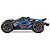 Carro Traxxas 1/10 Rustler 4WD Ultimate BLX TQI Blue 67097-4 - Imagem 4