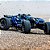 Carro Traxxas 1/10 Rustler 4WD Ultimate BLX TQI Blue 67097-4 - Imagem 2