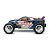 Carro Traxxas 1/10 Nitro Rustler 2WD RTR TQI TSM Blue 44096-3 - Imagem 2