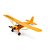 Aviao Wltoys Piper CUB 3D/6G 5CH Yellow A160 - Imagem 2