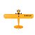 Aviao Wltoys Piper CUB 3D/6G 5CH Yellow A160 - Imagem 4
