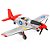 Aviao Wltoys p-51 Mustang 4CH 3D/6G A280 - Imagem 2