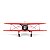 Aviao Wltoys Beech D17S EPP 4CH Biplano 3D/6G RED A300 - Imagem 5