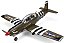 Aviao Seagull t-6A Texan II b-26 Marauder 75-91 63" W/retract Sea103m - Imagem 1