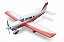 Aviao Seagull Piper Cherokee 60" ARF RED Sea386r - Imagem 1
