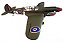 Aviao Seagull p-40 Warhawk Shark Head 50-60 80" W/retract ARF Sea250s - Imagem 1