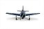 Aviao Seagull Grumman F8F-2 Bearcat Navy Blue ARF W/retract Sea324b - Imagem 1