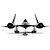 Aviao e-Flite SR-71 Blackbird Twin 40MM EDF BNF Basic Efl02050 - Imagem 4