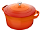 CAÇAROLA REVESTIMENTO CERÂMICO 28CM LINHA ORANGE LE COOK - Imagem 1