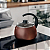 CHALEIRA ANTIADERENTE MTA LINHA FLORA CHOCOLATE 18CM 2,0L - Imagem 2