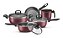 CONJUNTO SUPRA MADRI MTA CEREJA 5 PEÇAS 5672 - Imagem 6
