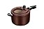 PANELA DE PRESSÃO SUPERIOR MTA COM VISOR CHOCOLATE 8,0L - Imagem 1